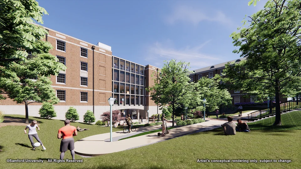 Freshman Residence Hall N S Angle