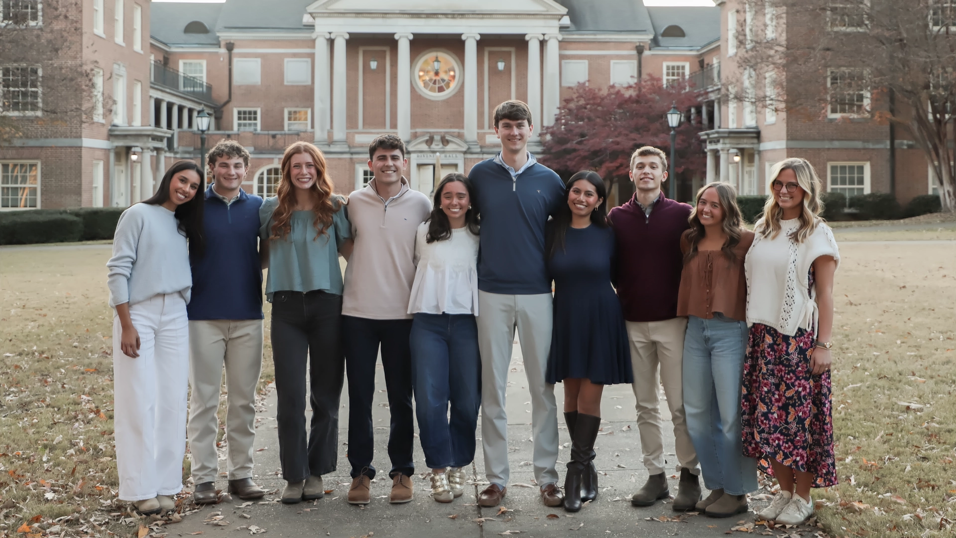 Students Outside Hodges