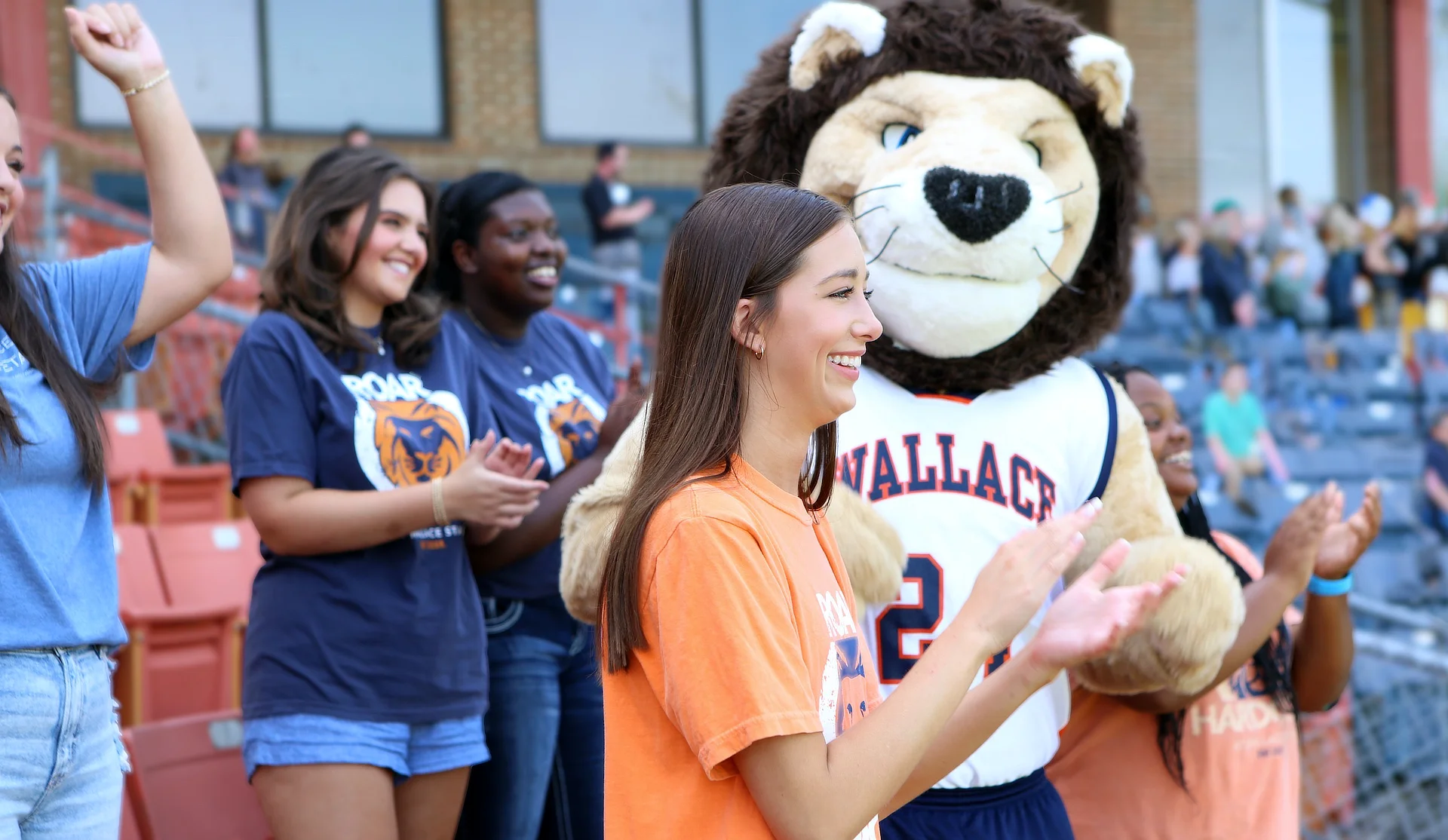 Wallace State Students at a Game