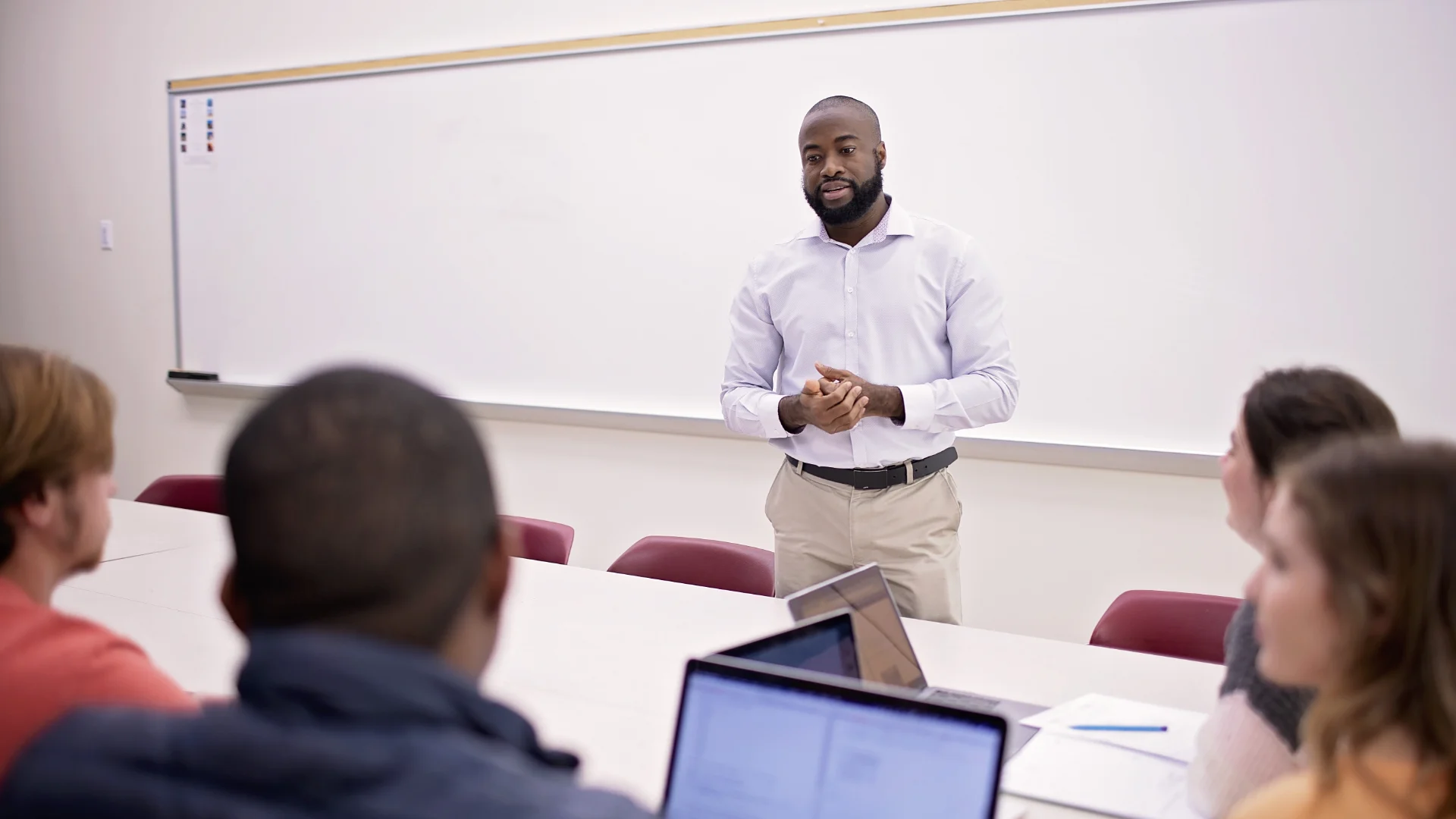 Kwadwo Antwi-Fordjour teaching class