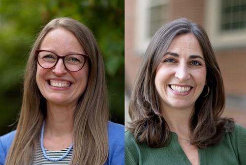 Jennifer West and Julianne Sandberg