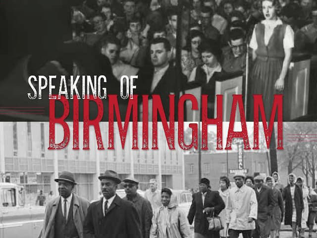 Speaking of Birmingham DVD cover art.