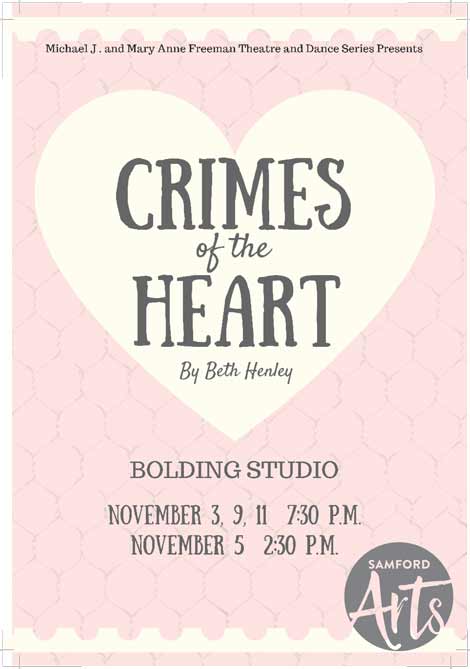 Crimes of the Heart Poster