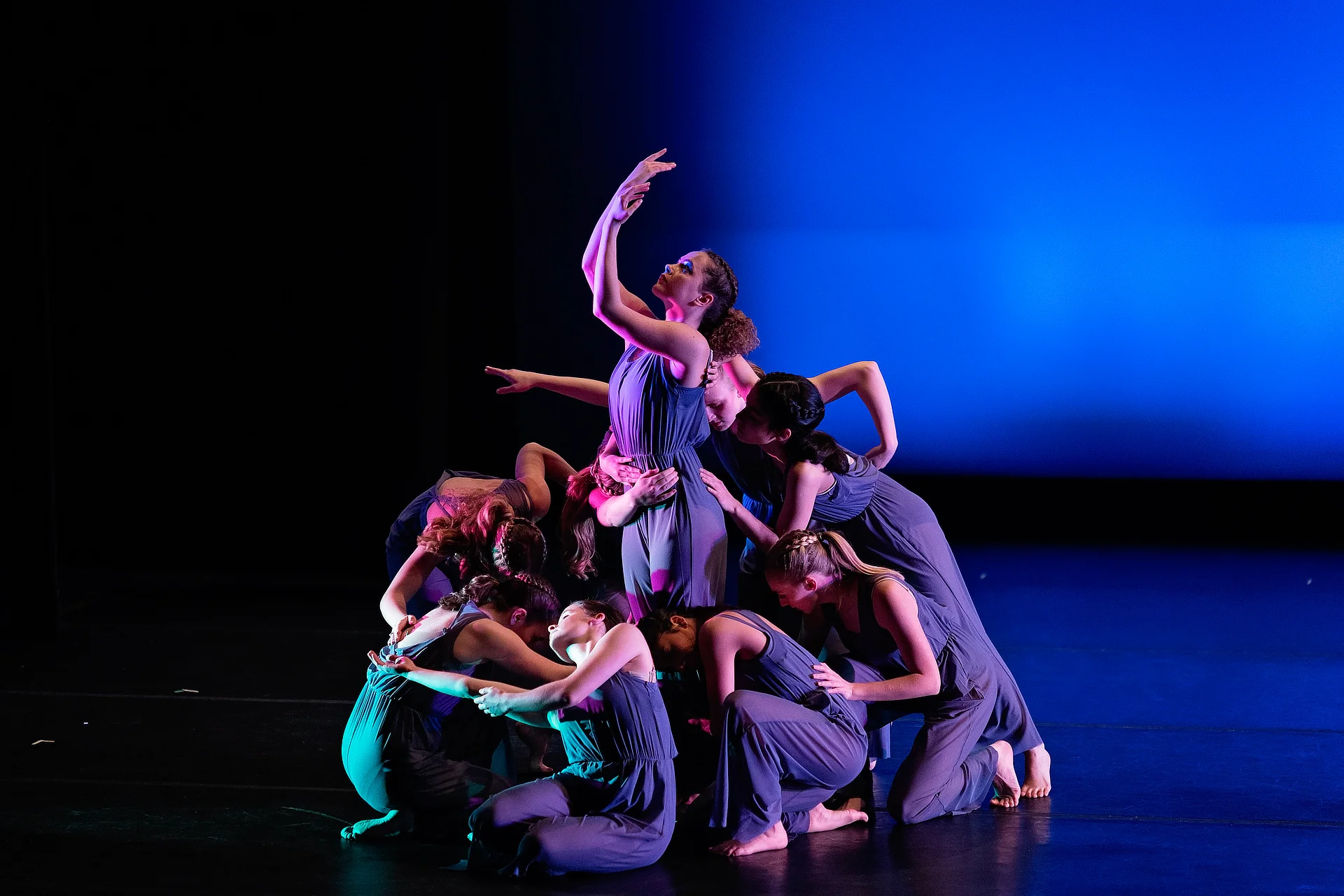 Dancers on Stage