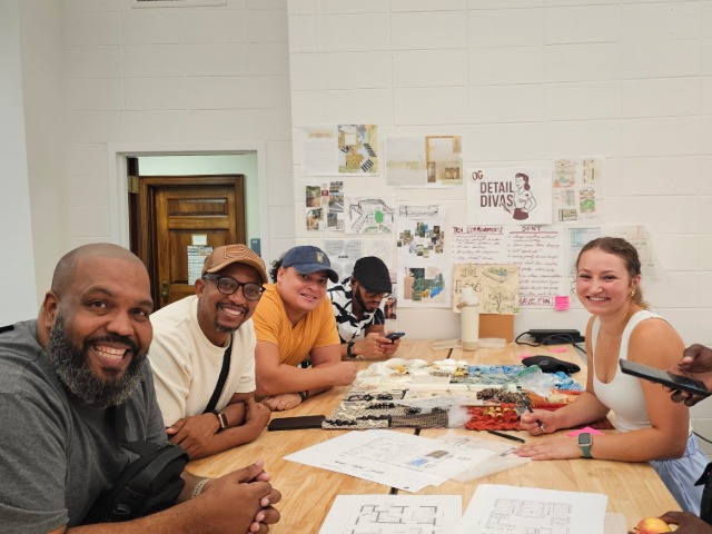 Samford Architecture and Interior Design Students with Dominican Visitors