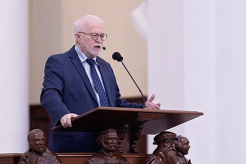 Timothy George Preaching