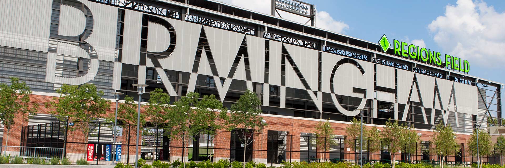 Regions Field Birmingham Sign Header