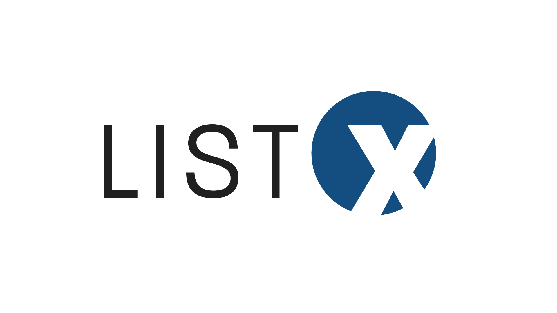 listX logo