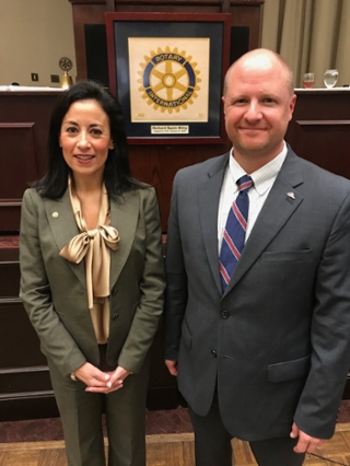 Rusty Yerkes with betsy Holloway