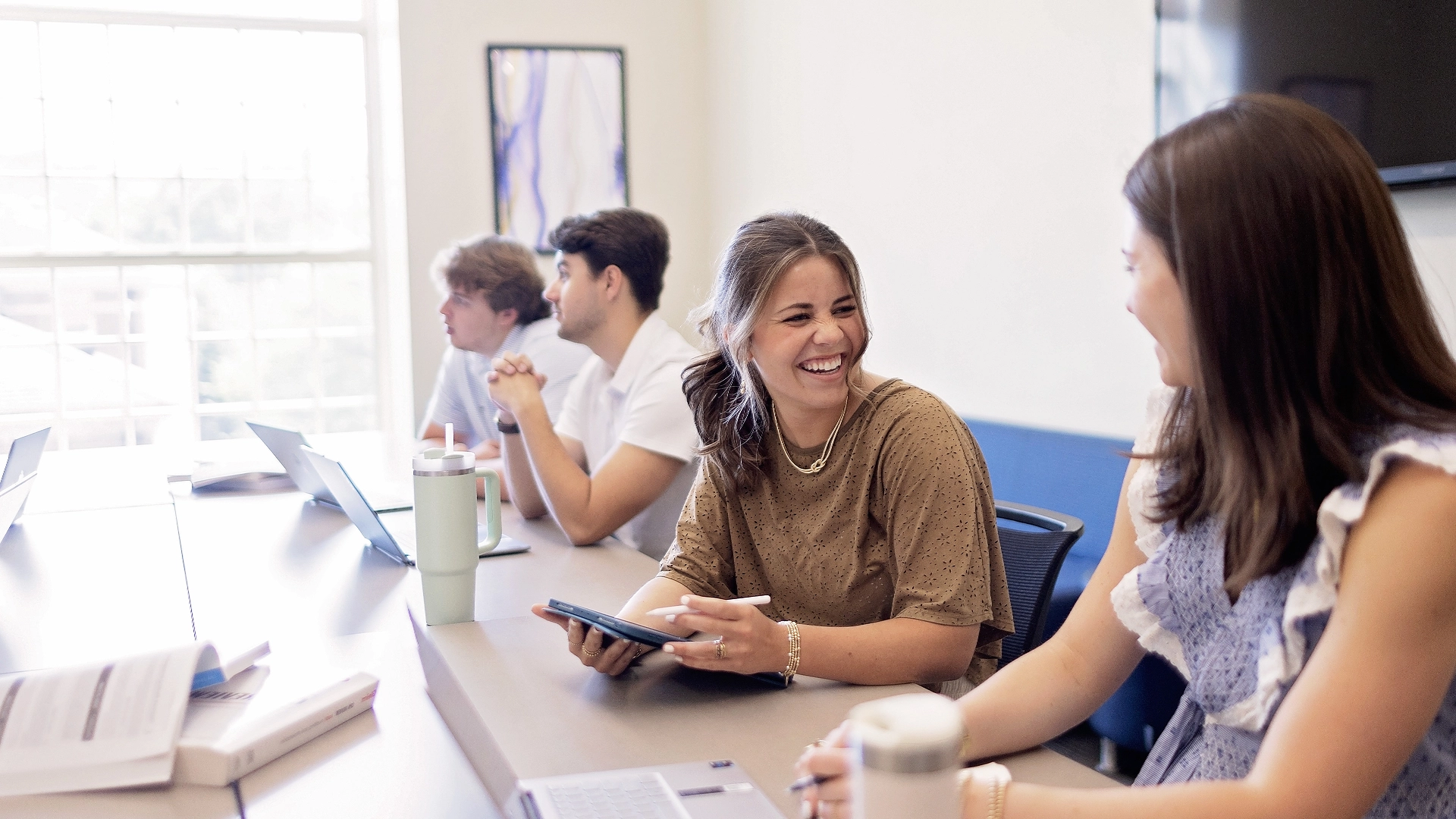 Students in a Classroom 