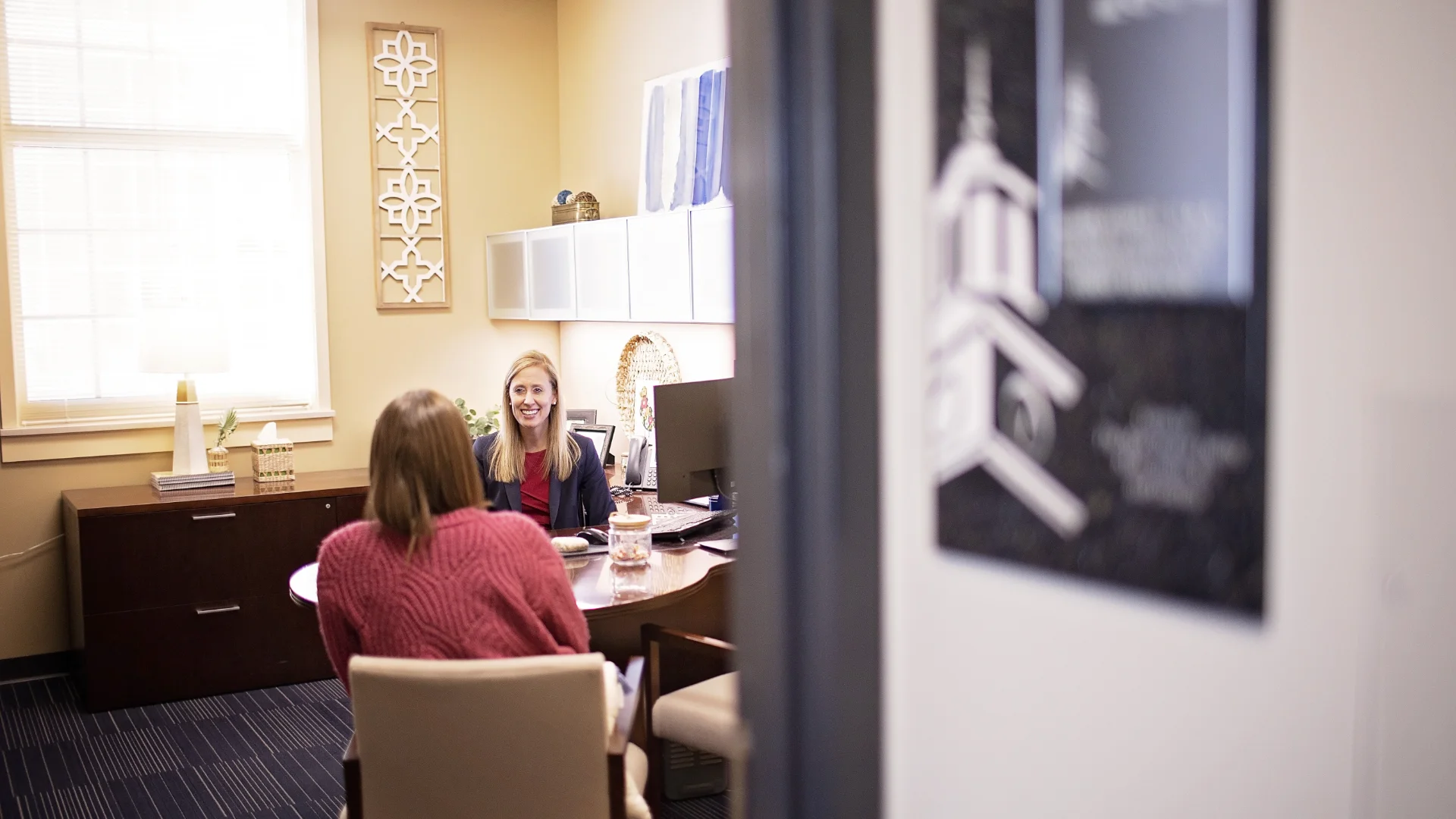 counselor in her office DR11302022686