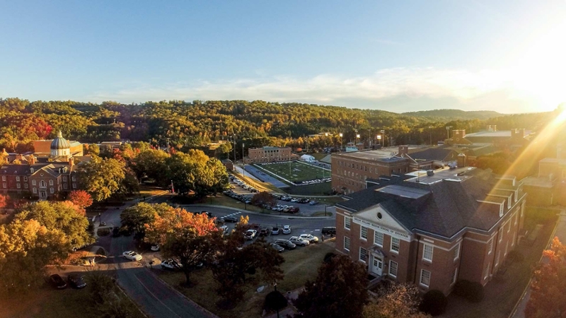 Campus beauty shot