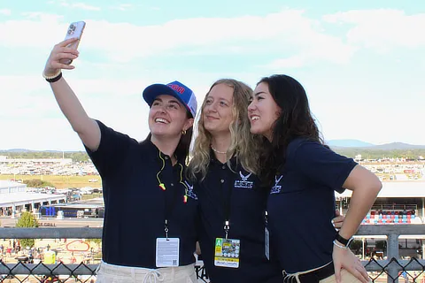 Three Female Cadets