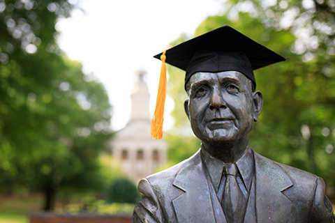 mr beeson cap and gown