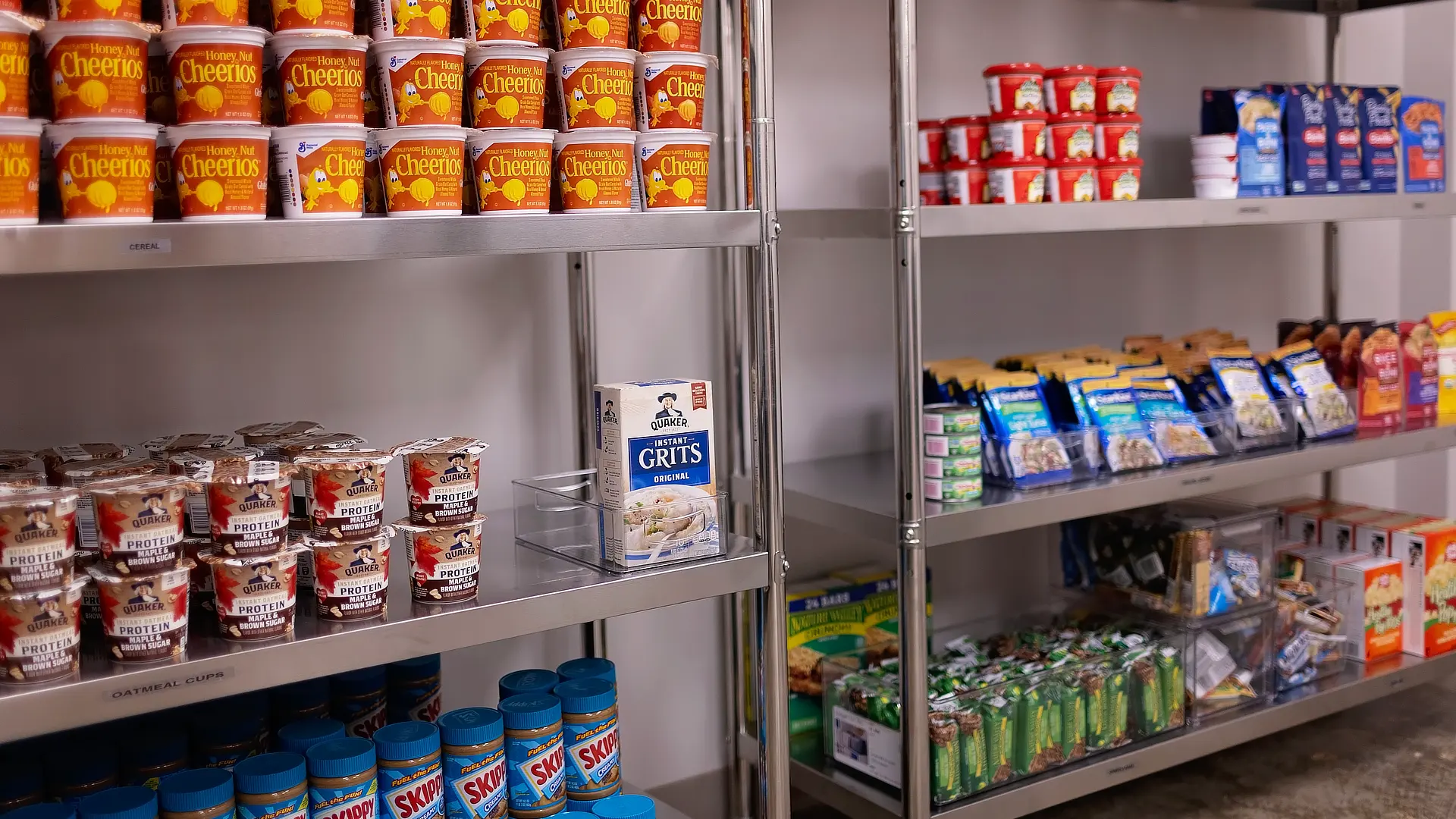 Food Pantry Shelves