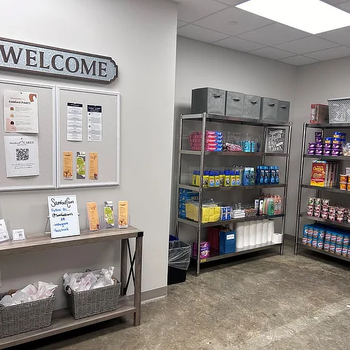 food pantry interior