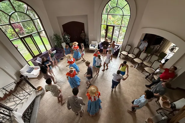 Dancing in Costa Rica