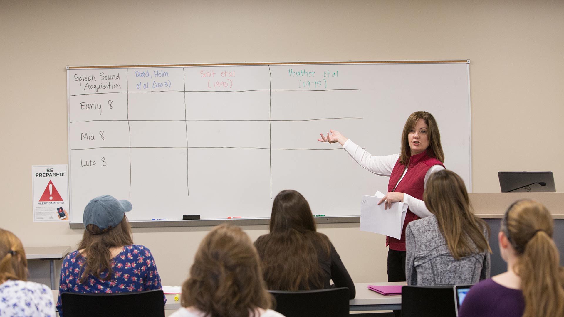 carol koch teaching communication class