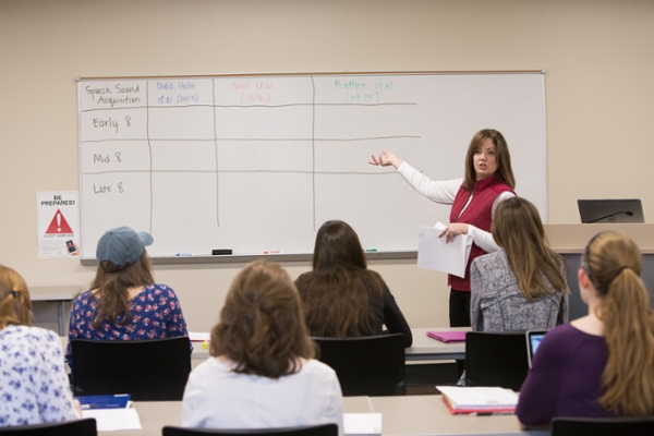 Koch Teaching Students in Classroom