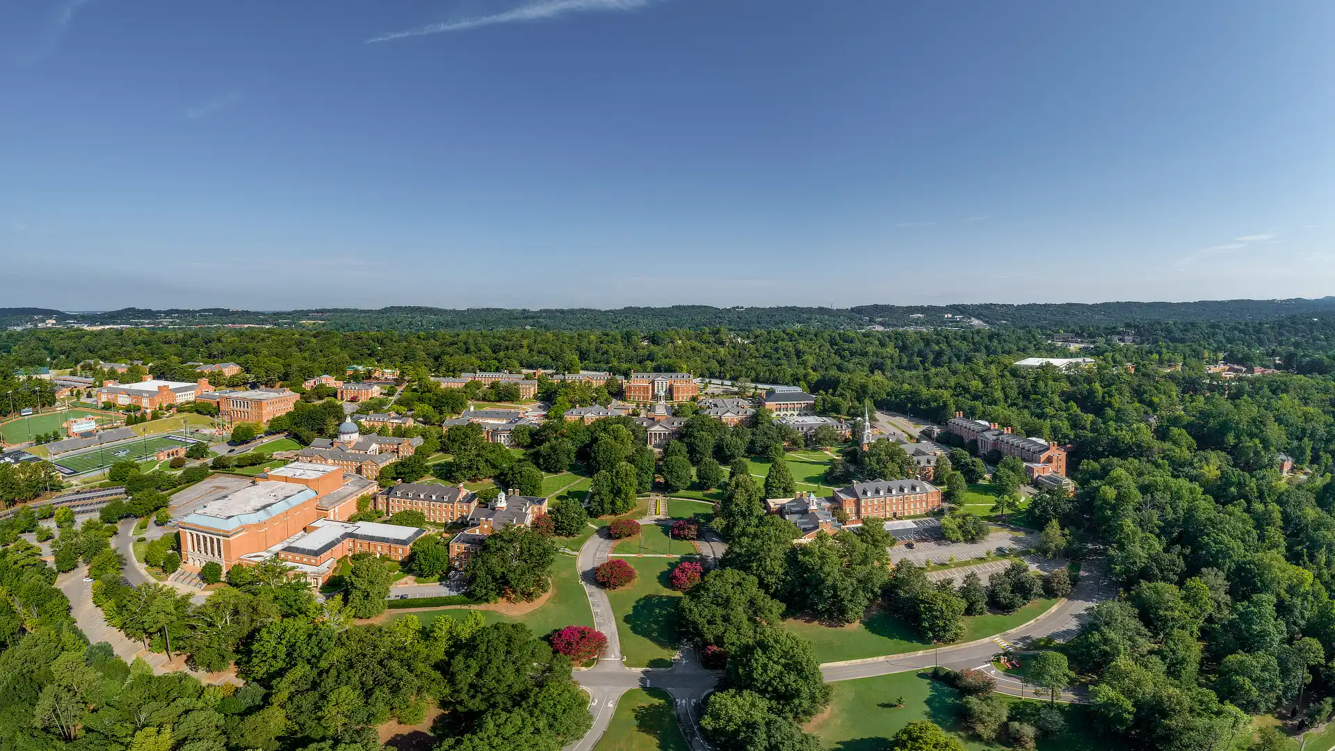 Samford Campus Aerial AM08192120