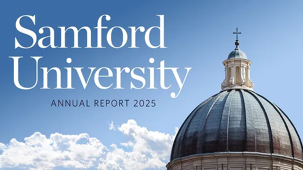 Samford University Annual Report Cover