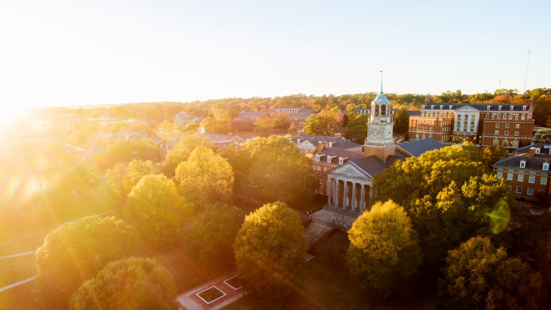 Sunset Over Centennial Walk