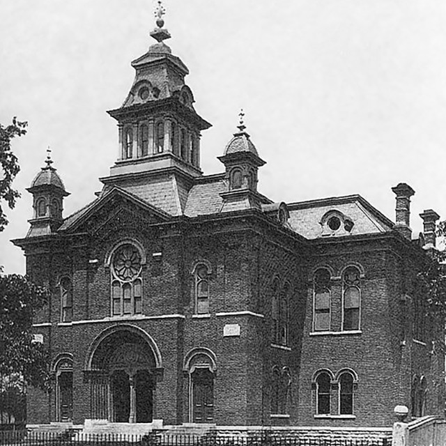 Photo of the old campus building