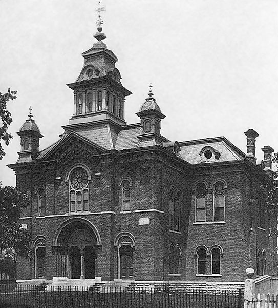 Photo of the old campus building