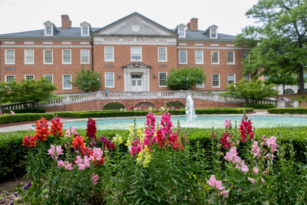 Robinson Hall Spring Flowers