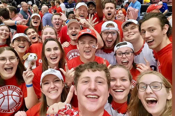 samford band  selfie