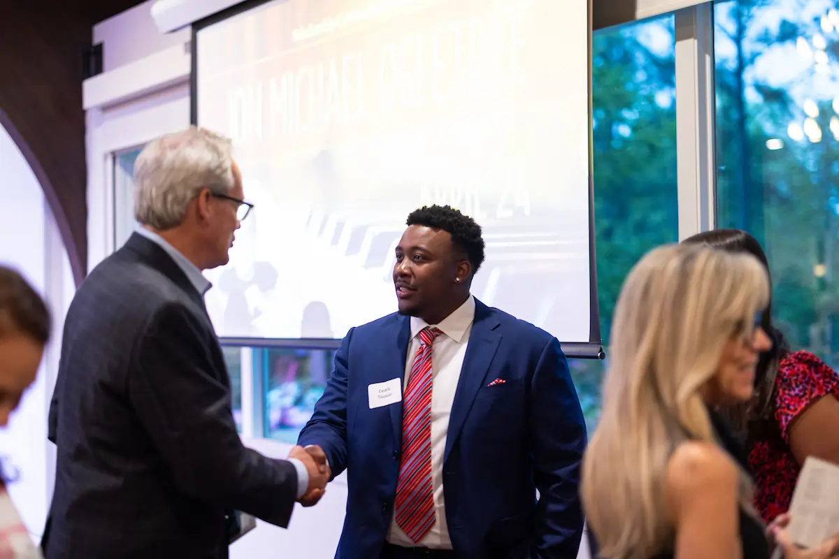 Cedric Toonson at Reception