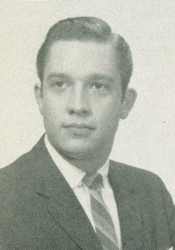 Davidson yearbook photo