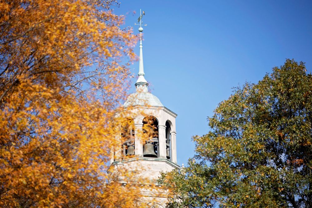 Belltower in Fall
