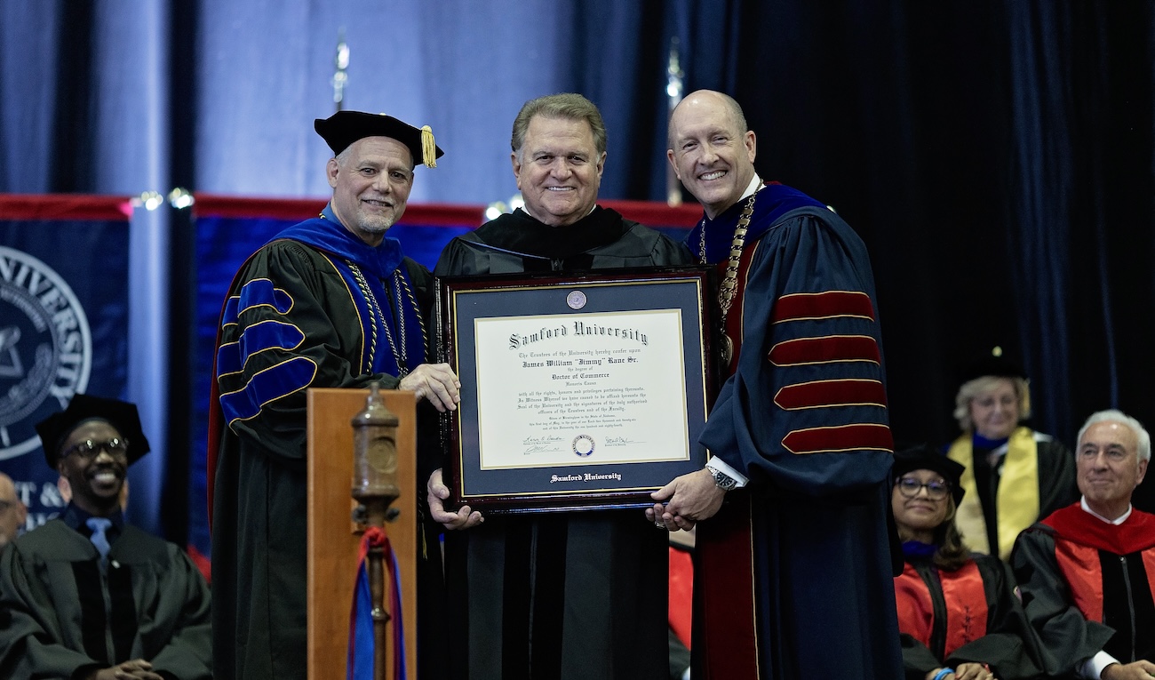 Jimmy Rane Receives Degree At Commencement