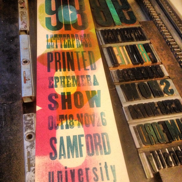 letterpress