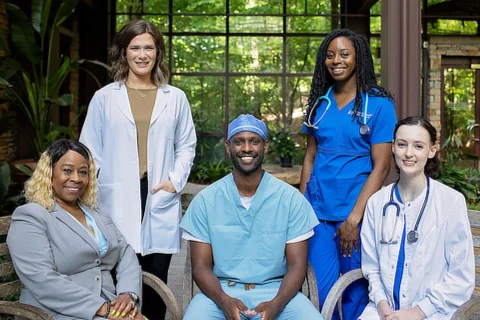 Nursing Group CHS Atrium