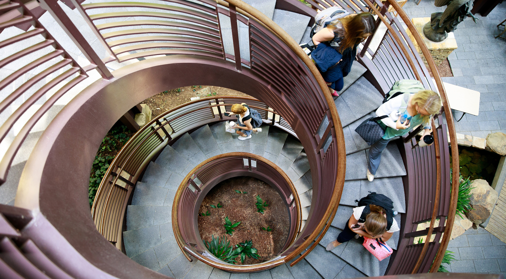 CHS Spiral Staircase Feature