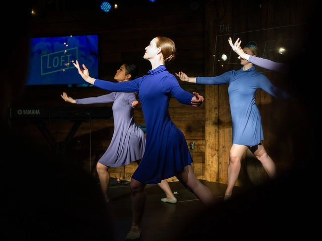 several dancers dancing