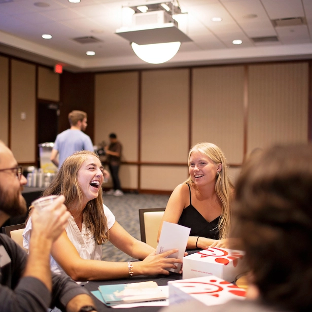 laughter at worship exchange